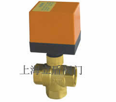 電動(dòng)閥、電動(dòng)三通球閥、電動(dòng)三通閥生產(chǎn)廠家圖片_高清圖_細(xì)節(jié)圖-上海立盾閥門制造 -